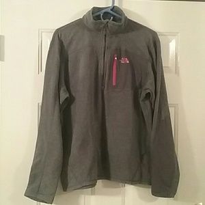 The north face 3/4 zipper